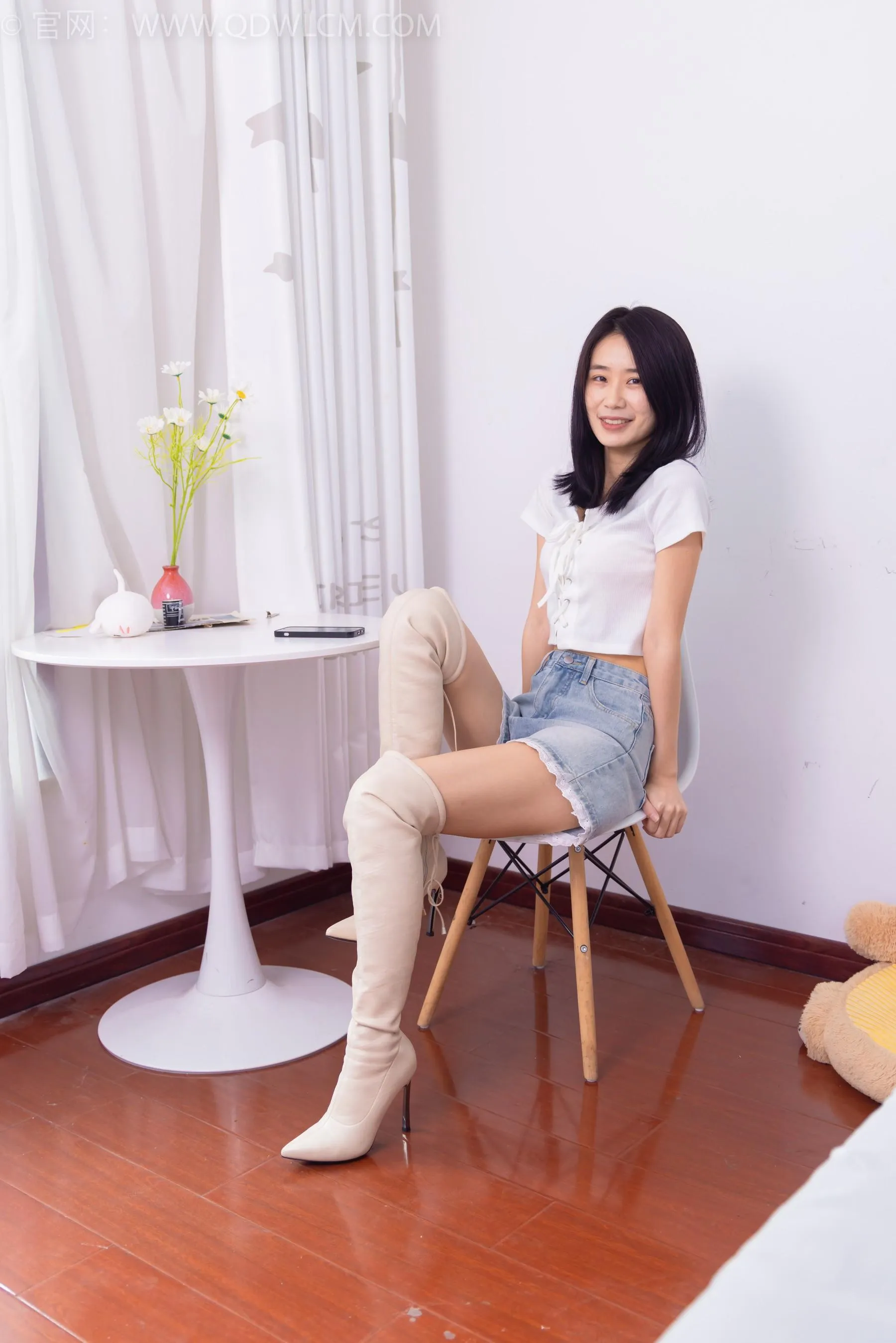 物恋传媒 NO.1552 菜菜-白色的花 [178P]插图1